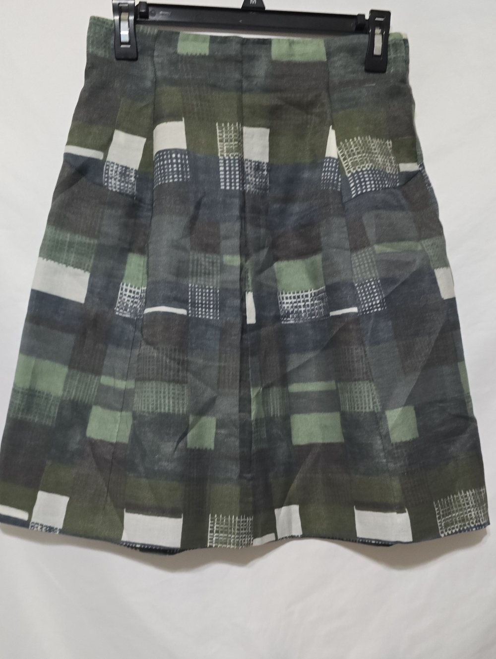 Rare Vintage Archival Marni Metallic Patchwork Jacquard Skirt